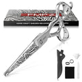 Hair Cutting Scissors Professional (Zebra Style / 5.5 inches)