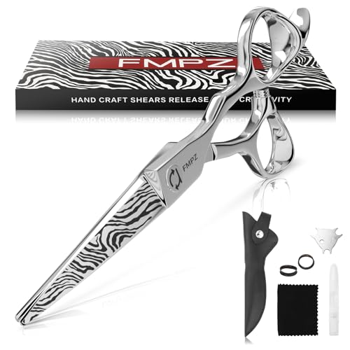 Hair Cutting Scissors Professional (Zebra Style / 5.5 inches)