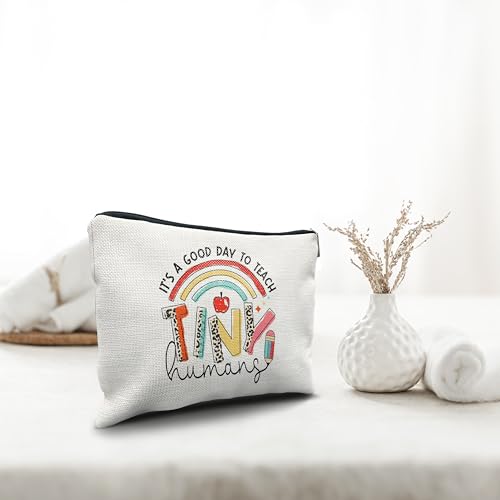 Teacher Appreciation Gifts Makeup Cosmetic Bag (Teacher-7)