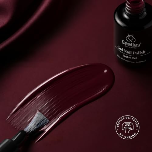 Beetles Red Gel Polish (C - Creme Red | Merlot Wine)