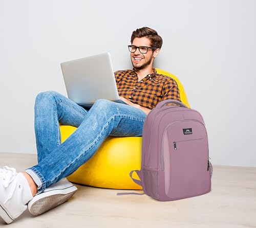 Dark Purple Personal Item Backpack (15.6 Inch / Dark Purple)