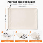 4 Pack Shoe Bags for Travel