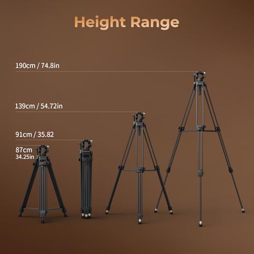 75" Carbon Fiber Tripod