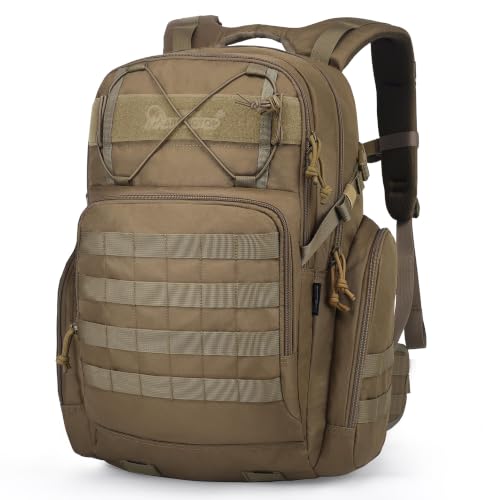 40L Tactical Backpack for Men (Khaki)
