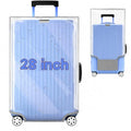 Luggage Covers Full Clear Suitcase Cover Protector (Transparent / 28 inch)