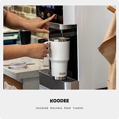 30 oz Tumbler with Lid and Straw (white-A / 30 Ounces)