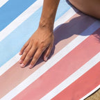 Microfiber Beach Towel for Adults with Bag (Multicolor / Extra Large 78x35")
