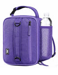 Expandable Small Lunch Box for Men Women Kids Work School Light Purple (Light Purple)