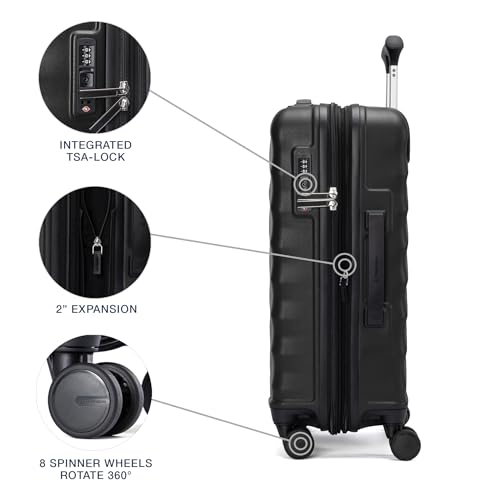 Maxlite Air V2 Hardside Expandable Carry (Carry On 20 Inch / Black)
