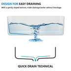 33"x18" White Farmhouse Kitchen Sink (33"x18"x10" / White)