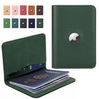 Passport Holder for Travel (Forest Green)