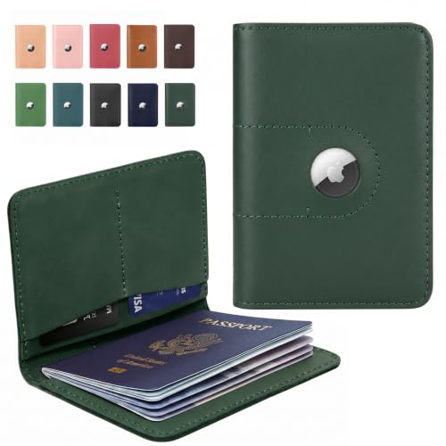 Passport Holder for Travel (Forest Green)