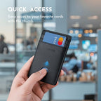 Mens Slim Wallet (Peak Black)