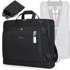 Garment Bags for Travel Carry On Garment Bag for Hanging Clothes (Black)