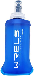 Folding Soft Flask Portable Collapsible Running Lightweight Water Bottle by WRELS