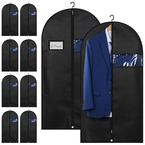 Premium Suit Bags 8 Pack (43in No Handles)