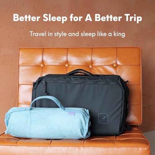 Cushion Lab Travel Deep Sleep Pillow (Wellness Green)