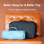 Cushion Lab Travel Deep Sleep Pillow (Wellness Green)