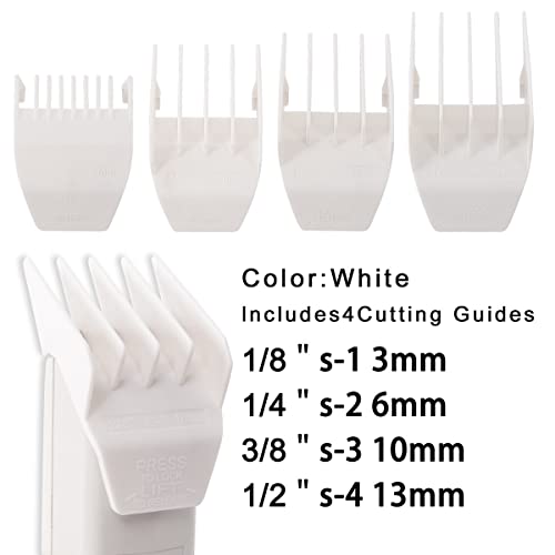 Professional Peanut Clipper Guards for Wahl Peanut (White)