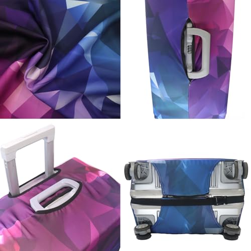Thicker Travel Luggage Covers with Luggage Tag For Suitcase Tsa Approved (F2482 / XL)