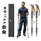 Trekking Poles (Orange (Cork Grip) / Quick Lock)