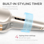 Curling Iron Hair Crimper Waver (Elegant Gold / 1.25 Inch)