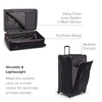Aerotour X Large Front Pocket Expandable Checked (Black / 31" Extended Trip Expandable Packing Case)