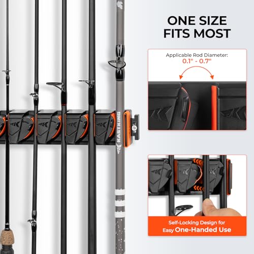Vertical Fishing Rod Holder (V8 - 1 Pack)
