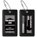 Luggage Tags TUFFTAAG (Black / 2 Pack)