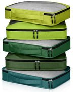 Packing Cubes for Suitcase Large Organizer Bags (Green / Medium)
