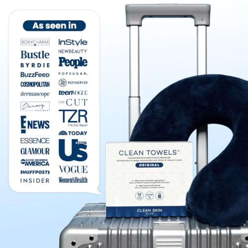 Clean Towels XL® Original 50 Ct + 10ct Travel Pack Duo (Original)