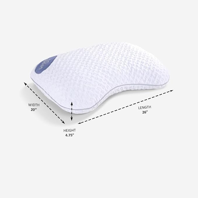 Bedgear Balance Cuddle Curve Performance Pillow - Image 6
