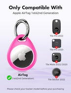 Holder for Apple AirTag (Blue&Rose Pink&Yellow &Red)