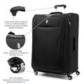 Maxlite 5 Softside Checked Luggage Spinner (Checked-Large 29-Inch / Black)