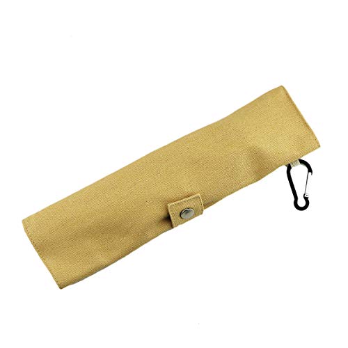 Luxury Rose Gold Matte Portable 18 (Khaki Pouch / Rose Gold)