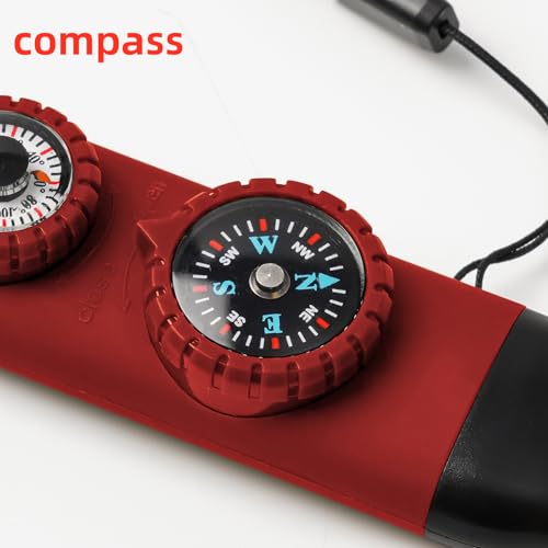 Emergency Survival Safety Whistle (Red)