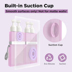 4 in 1 Travel Toiletry Containers (Pink)