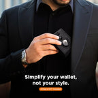 AirTag Wallet (Charcoal Black 2.0 Air)