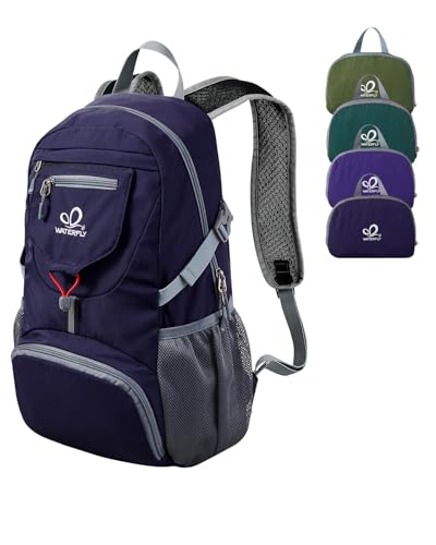 Small Lightweight Packable Backpack (New-dark Blue)