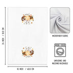 Fall Pumpkin Spice Coffee Football Dish Towels (Tis Season)