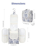 Hanging Travel Toiletry Bag for Women (B-Elephant / Medium)