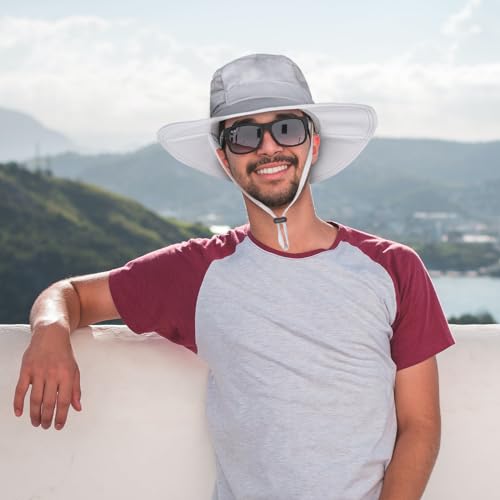 Unisex Adult Purple Fishing Hat (Purple)