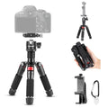 Mini Desk Camera Tripod with Cell Phone Holder