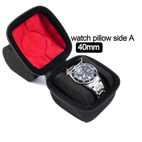 Single hard Watch travel case (BLACK / 1 INSERT)