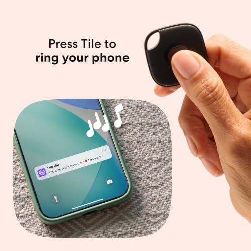 Tile Bluetooth Tracker (Black / 1-Pack)