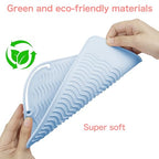 Silicone Mat for Hair Tools Curling Iron Mat (Blue)