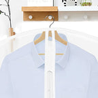 8pcs Clear Garment Bags for Hanging Clothes (White Edge / 40" 48" / 8Pcs)