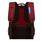 17 Inch Laptop Backpack for Travel Water Resistant College Backpack for Women Laptop Bag with USB Charging Port and Clear Toiletry Bag (30191 Red With Clear Toiletry Bag / 17 Inch)