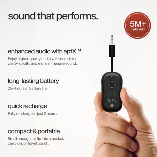 AirFly Pro 2 Bluetooth Adapter (Black Ice / AirFly Pro 2)