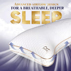 King 2 Pack Memory Foam Pillow (King (Pack of 2))